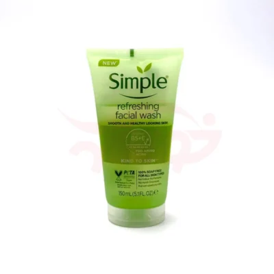 ژل شوینده صورت سیمپل مدل refreshing حجم 150 میل