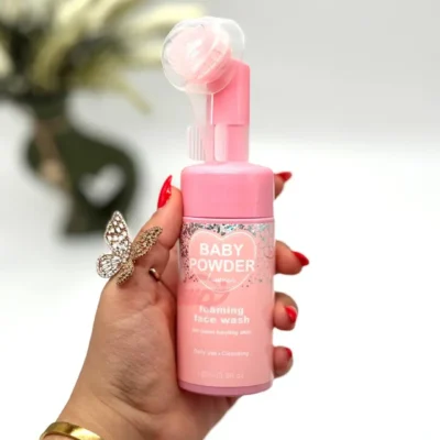فوم شست و شو براش دار baby powder