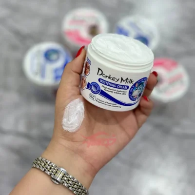 کرم سفید کننده شیر الاغ وکالی